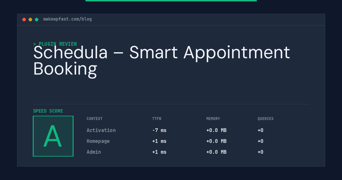 Schedula – Smart Appointment Booking - MakeWPFast