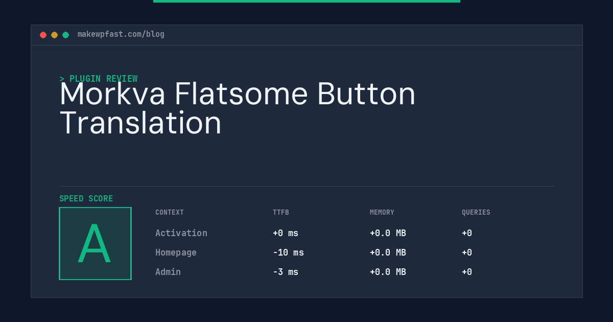 Morkva Flatsome Button Translation - MakeWPFast