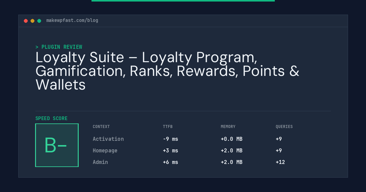 Loyalty Suite – Loyalty Program, Gamification, Ranks, Rewards, Points & Wallets - MakeWPFast
