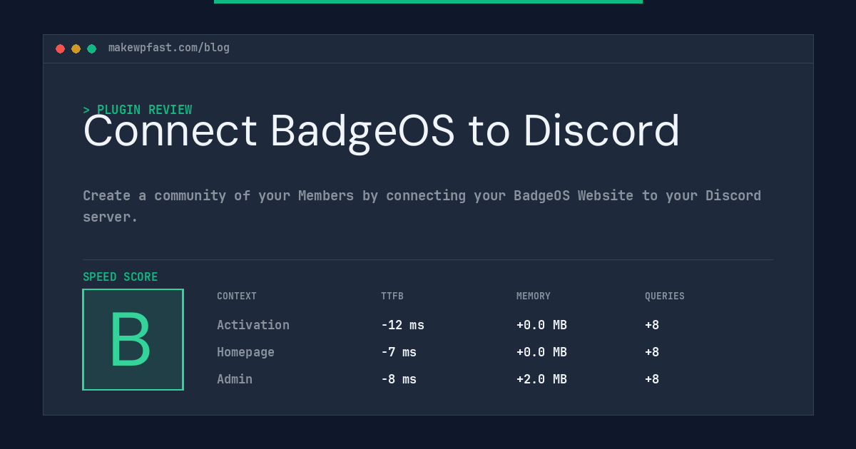 Connect BadgeOS to Discord - MakeWPFast