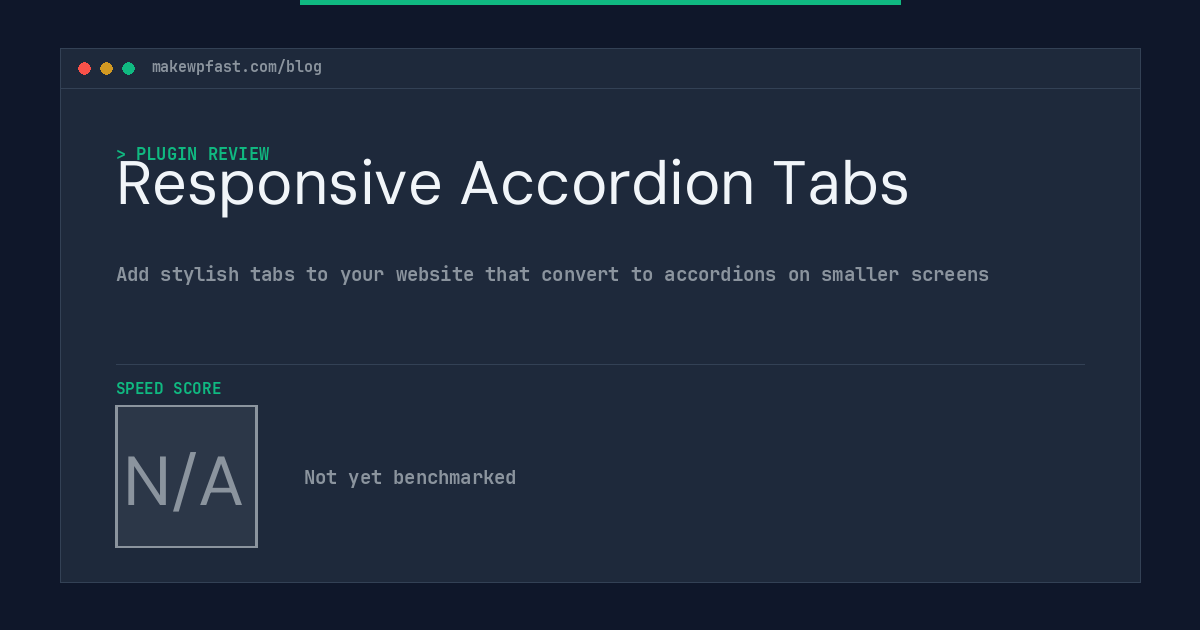 Responsive Accordion Tabs - MakeWPFast