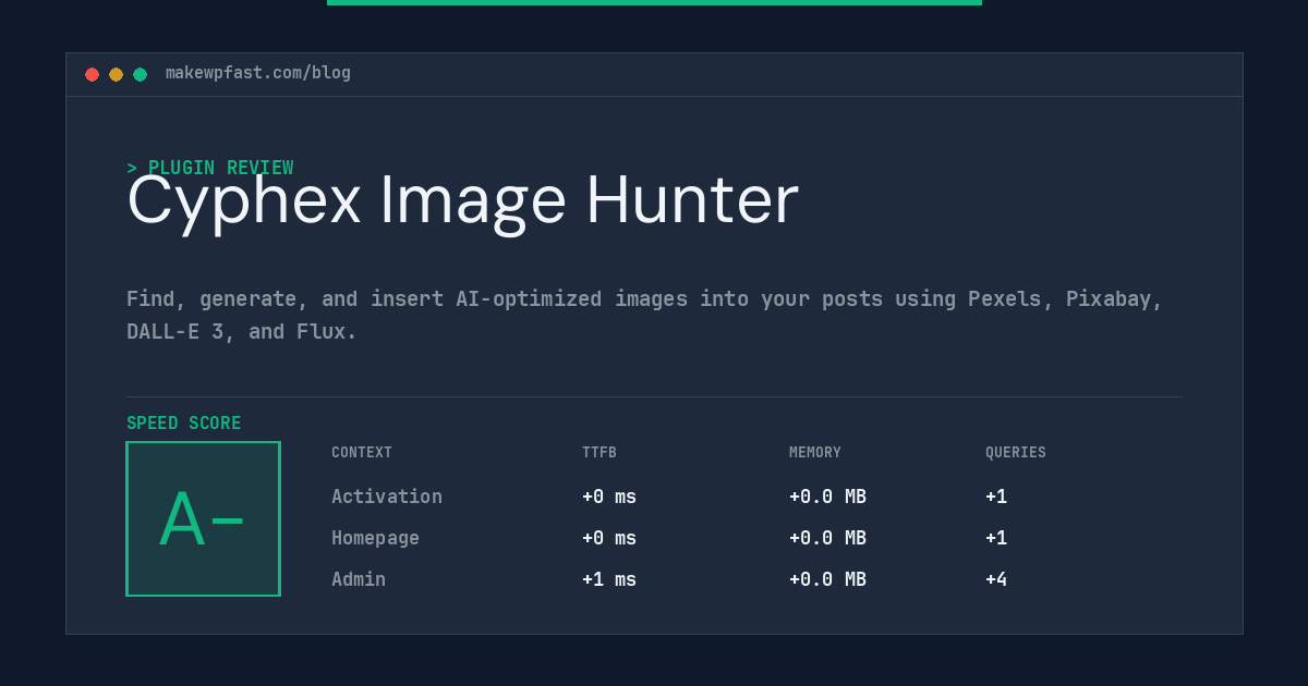 Cyphex Image Hunter - MakeWPFast