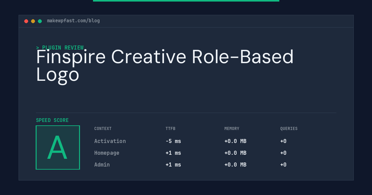 Finspire Creative Role-Based Logo - MakeWPFast