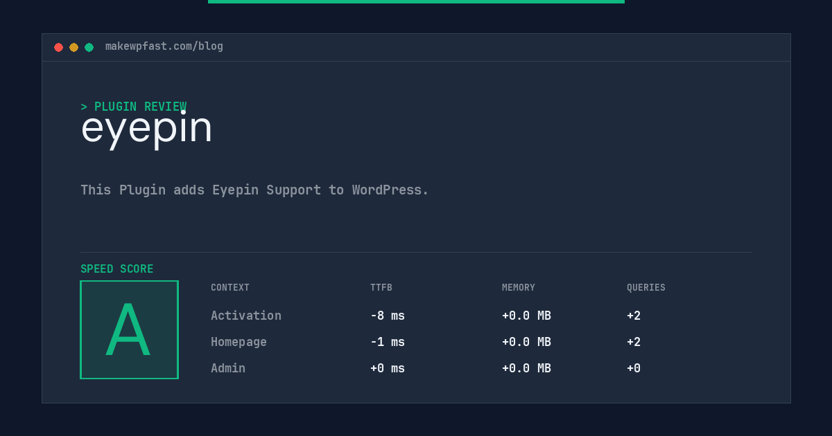 eyepin - MakeWPFast