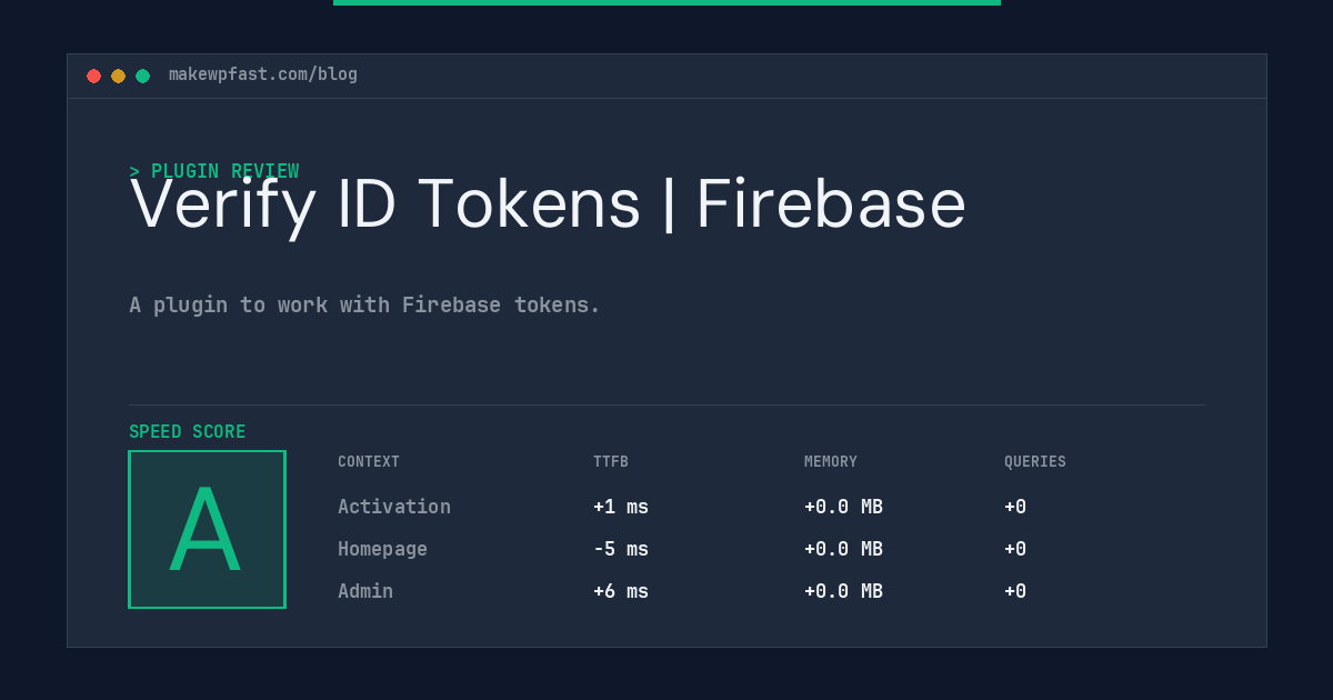Verify ID Tokens | Firebase - MakeWPFast
