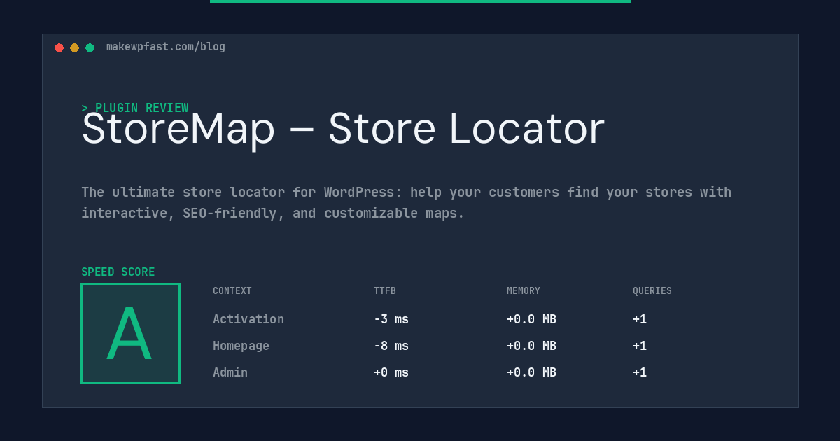 StoreMap – Store Locator - MakeWPFast