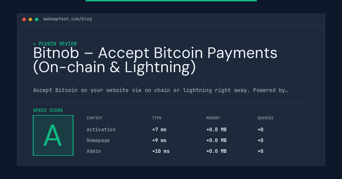 Bitnob – Accept Bitcoin Payments (On-chain & Lightning) - MakeWPFast