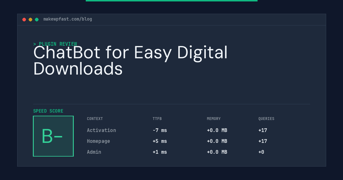 ChatBot for Easy Digital Downloads - MakeWPFast