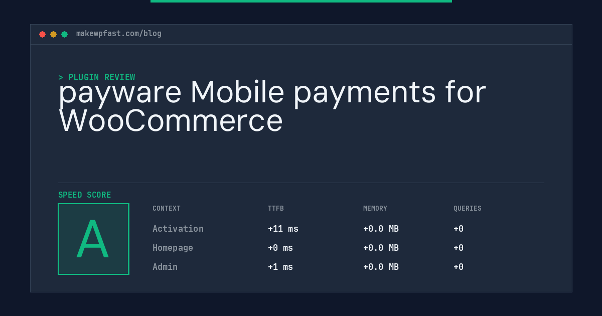 payware Mobile payments for WooCommerce - MakeWPFast