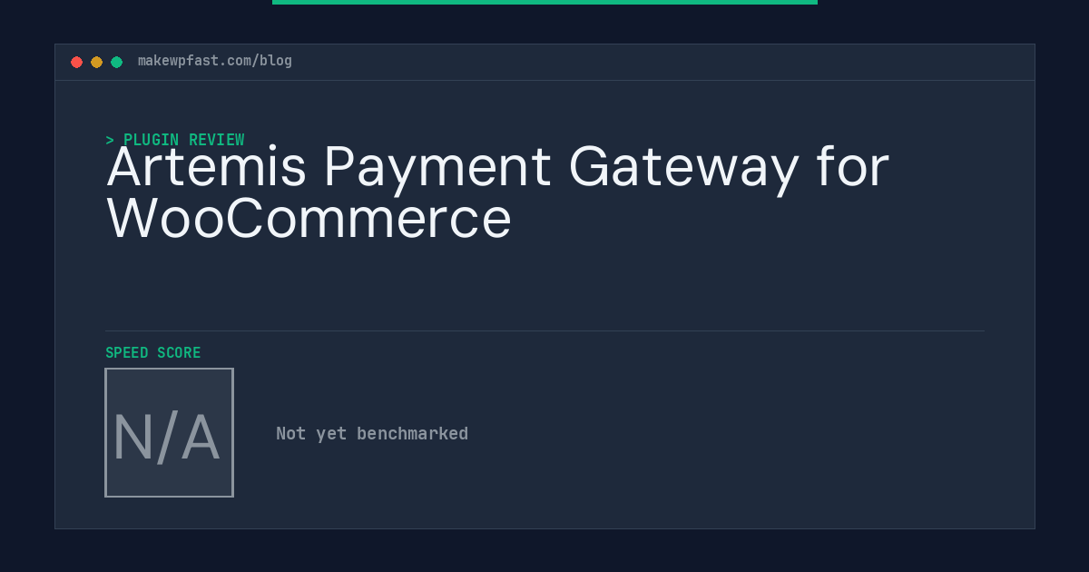 Artemis Payment Gateway for WooCommerce - MakeWPFast