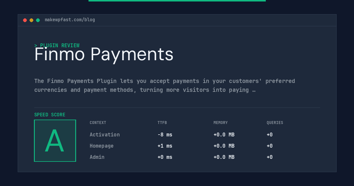 Finmo Payments - MakeWPFast