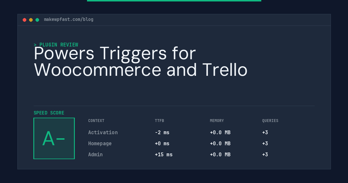 Powers Triggers for Woocommerce and Trello - MakeWPFast