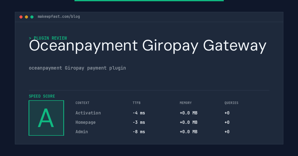 Oceanpayment Giropay Gateway - MakeWPFast
