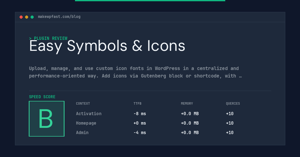 Easy Symbols & Icons - MakeWPFast
