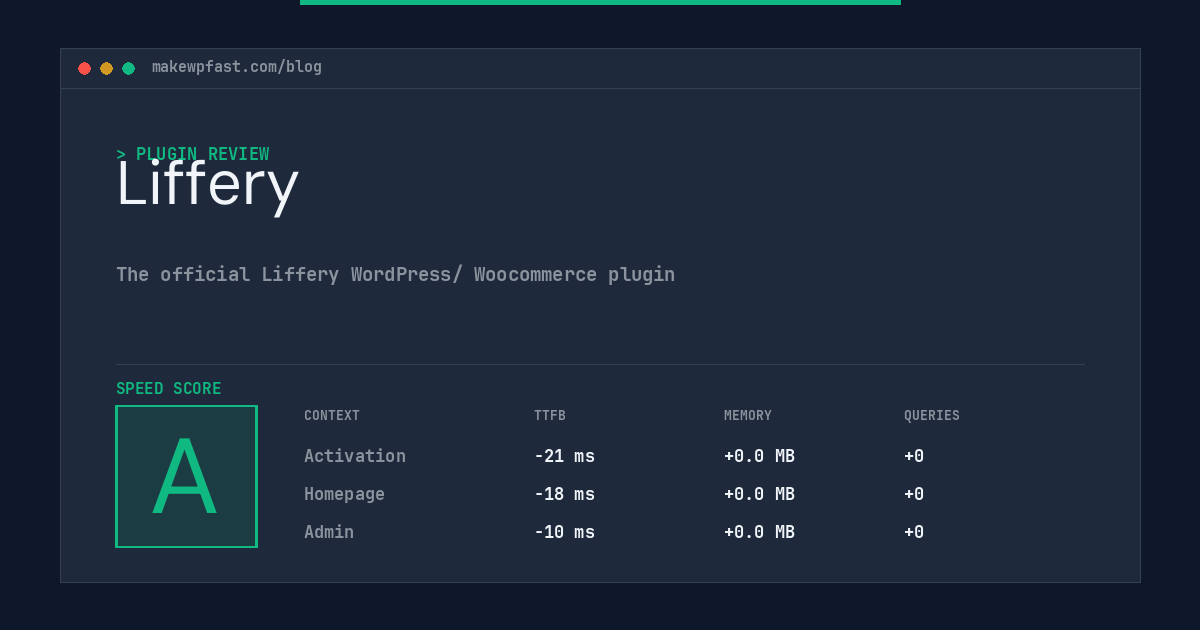 Liffery - MakeWPFast