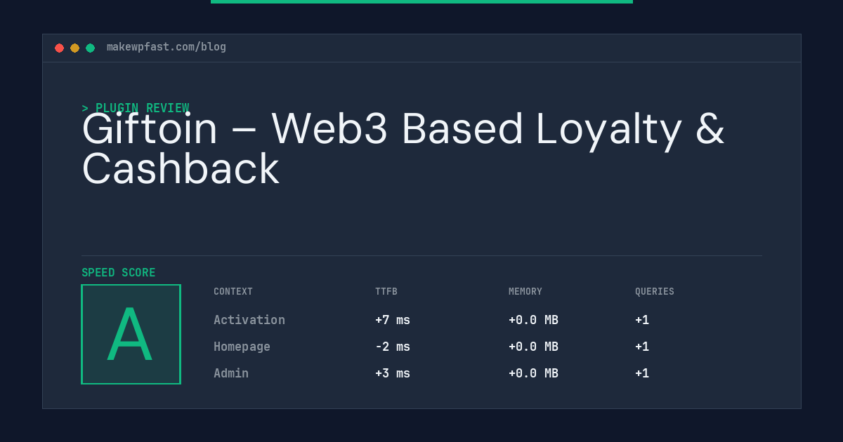 Giftoin – Web3 Based Loyalty & Cashback - MakeWPFast