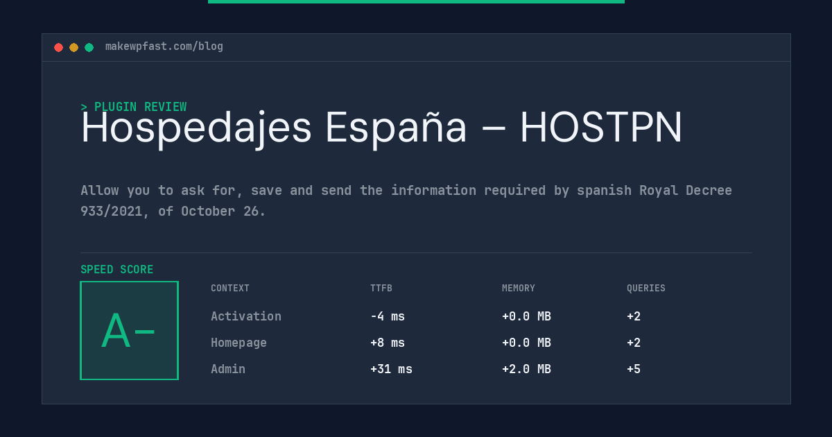 Hospedajes España – HOSTPN - MakeWPFast