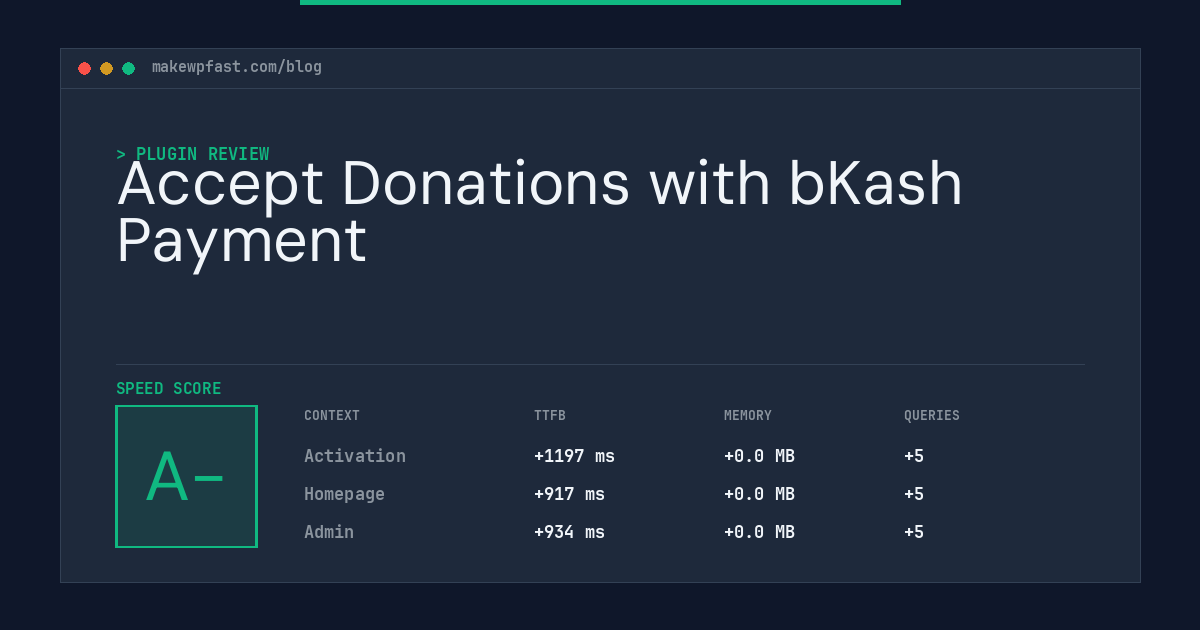 Accept Donations with bKash Payment - MakeWPFast