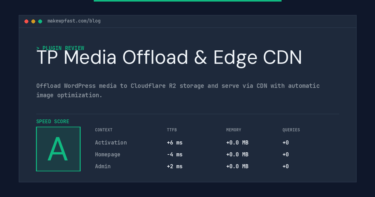 TP Media Offload & Edge CDN - MakeWPFast
