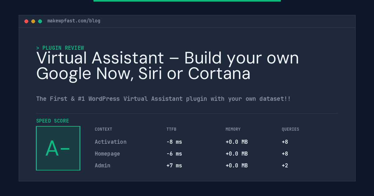 Virtual Assistant – Build your own Google Now, Siri or Cortana - MakeWPFast