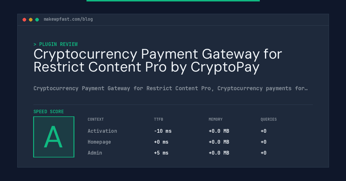 Cryptocurrency Payment Gateway for Restrict Content Pro by CryptoPay - MakeWPFast