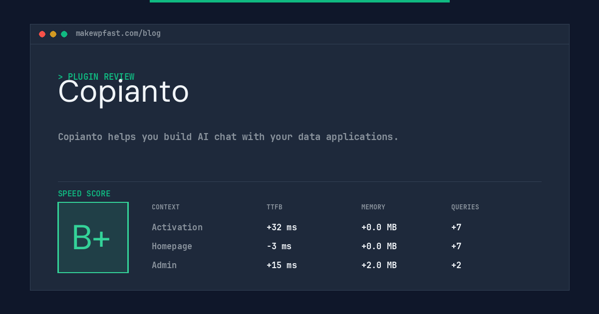 Copianto - MakeWPFast
