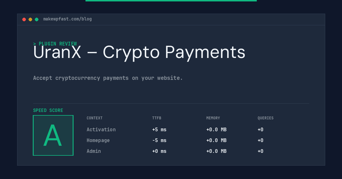 UranX – Crypto Payments - MakeWPFast