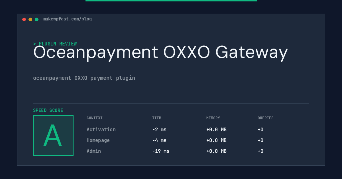Oceanpayment OXXO Gateway - MakeWPFast