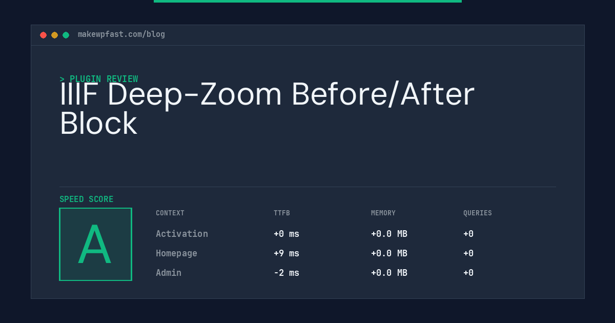 IIIF Deep-Zoom Before/After Block - MakeWPFast
