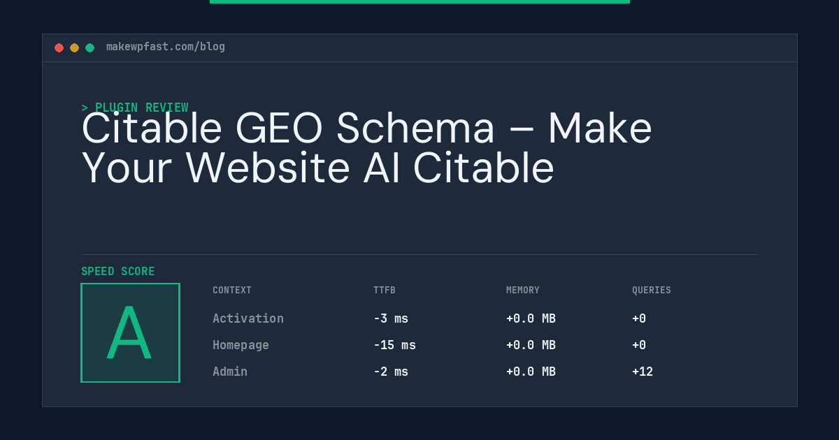 Citable GEO Schema – Make Your Website AI Citable - MakeWPFast