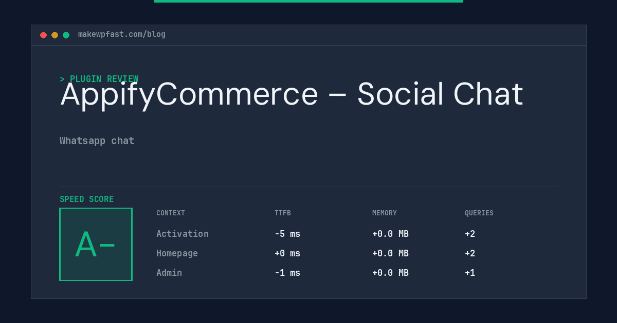 AppifyCommerce – Social Chat - MakeWPFast
