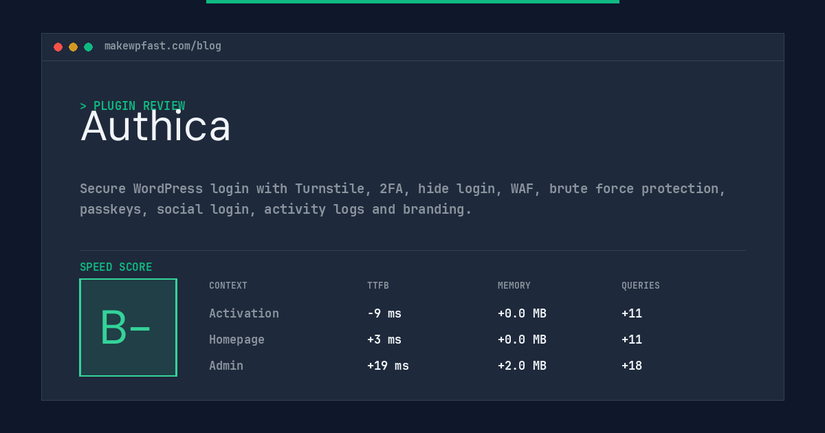 Authica - MakeWPFast