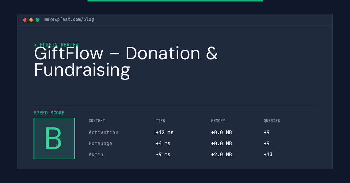 GiftFlow – Donation & Fundraising - MakeWPFast