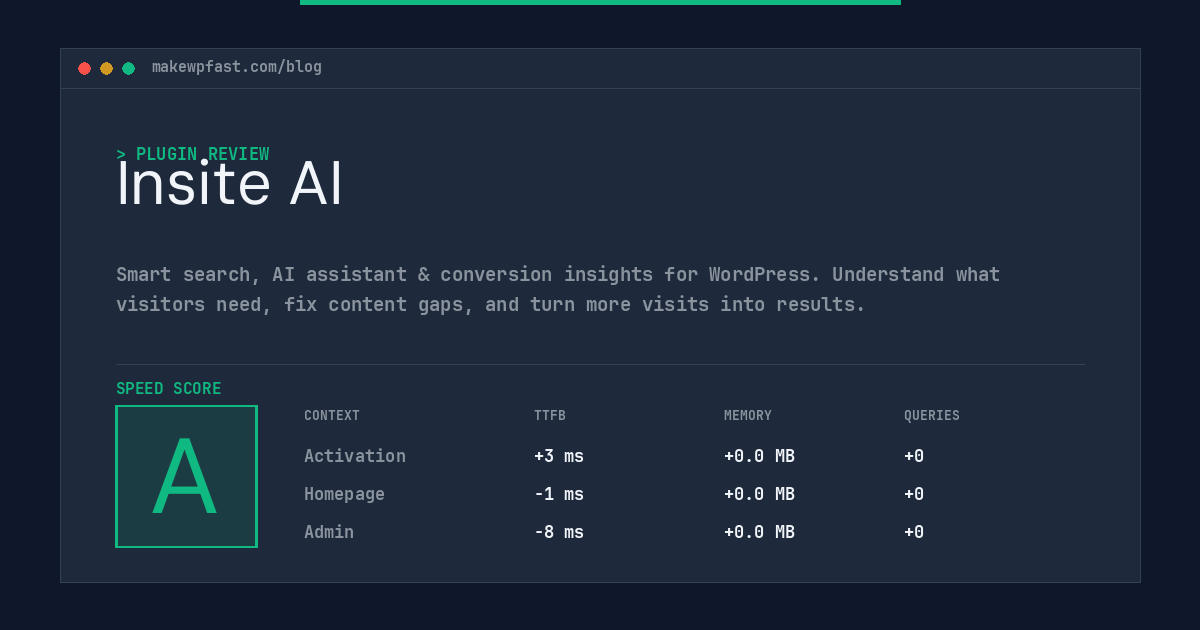Insite AI - MakeWPFast