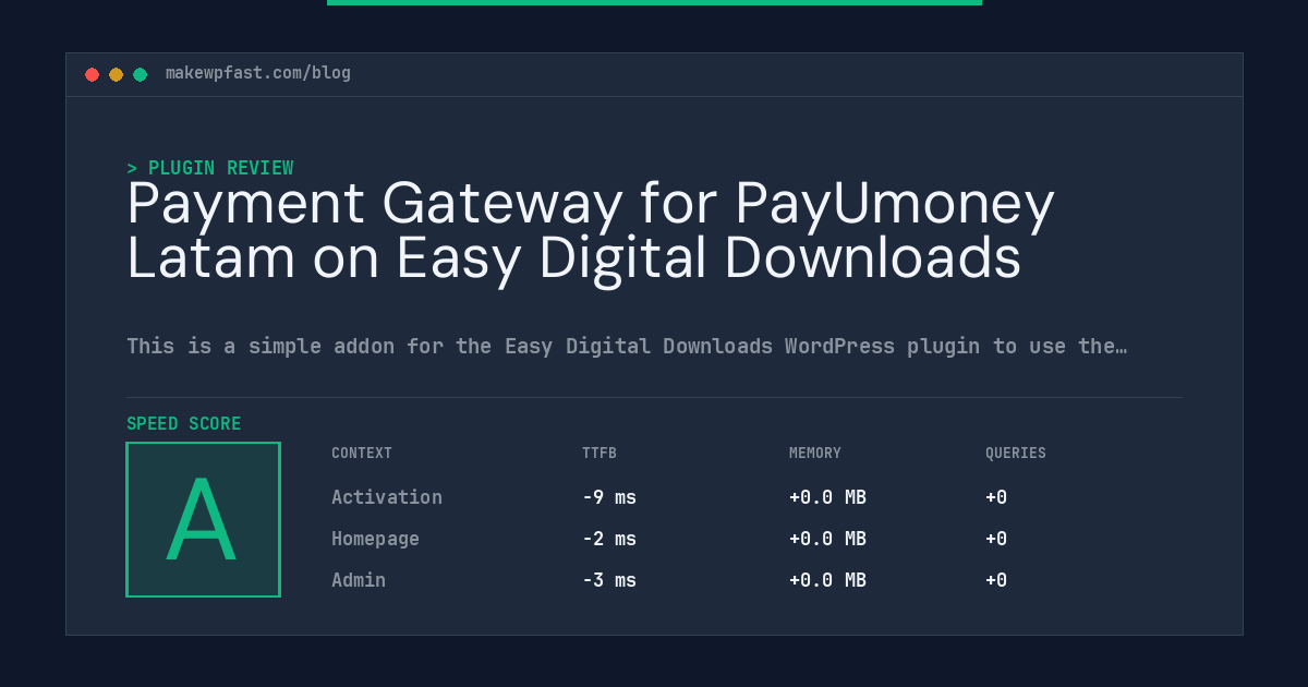 Payment Gateway for PayUmoney Latam on Easy Digital Downloads - MakeWPFast