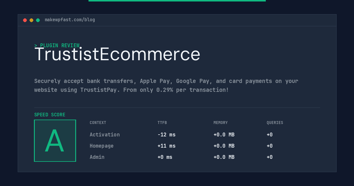 TrustistEcommerce - MakeWPFast