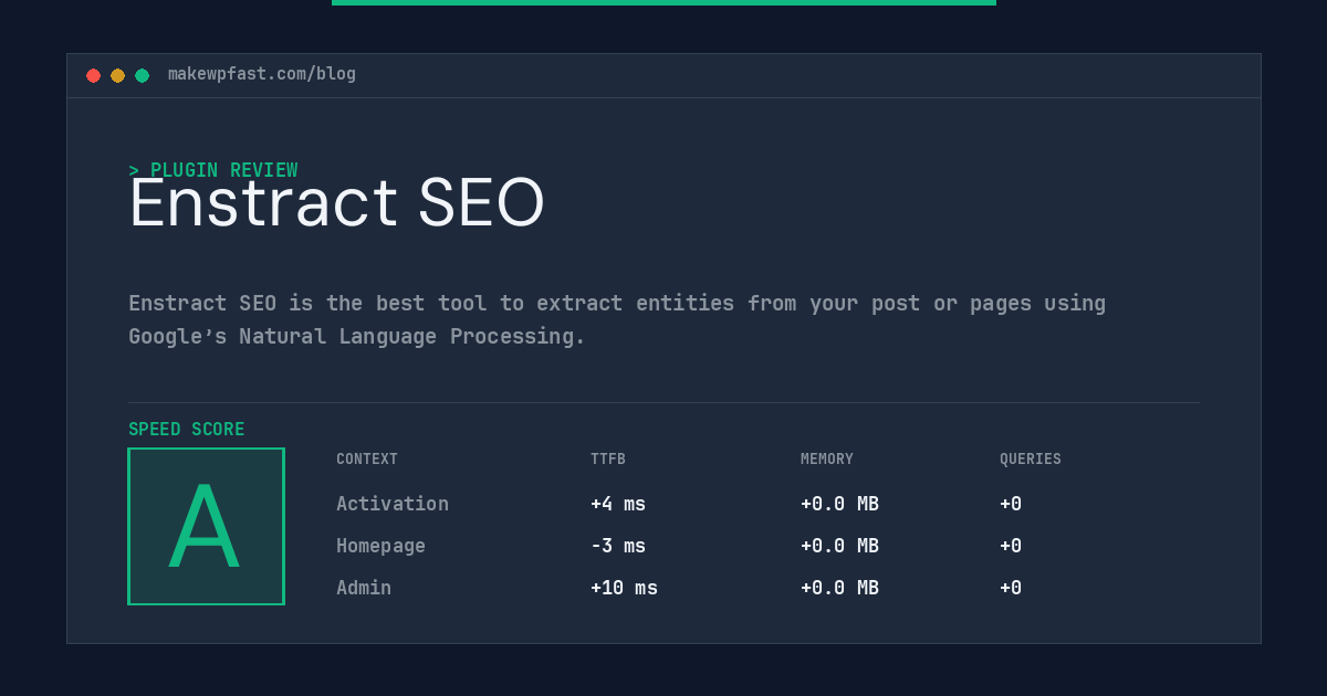 Enstract SEO - MakeWPFast