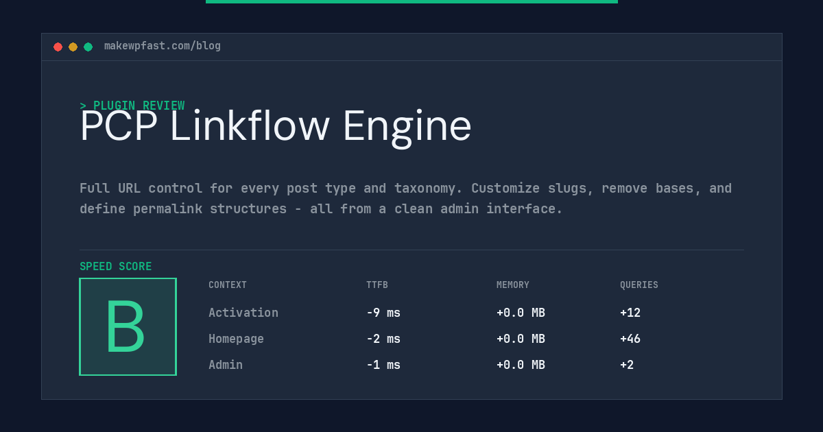 PCP Linkflow Engine - MakeWPFast