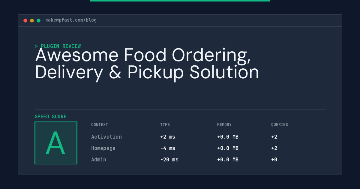 Awesome Food Ordering, Delivery & Pickup Solution - MakeWPFast