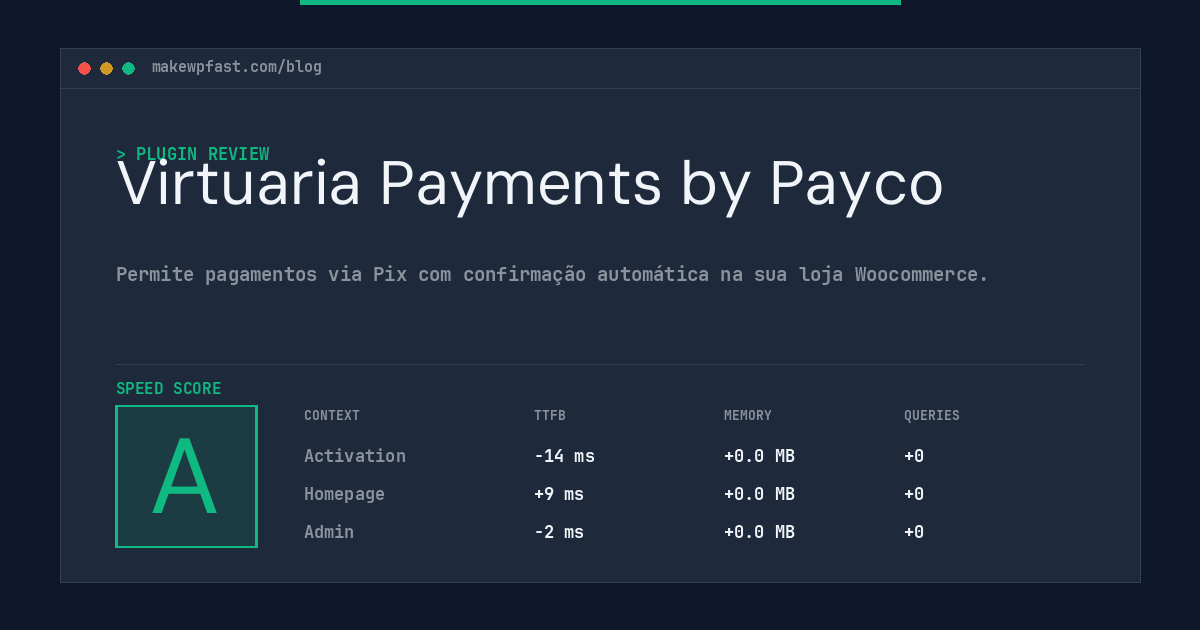 Virtuaria Payments by Payco - MakeWPFast