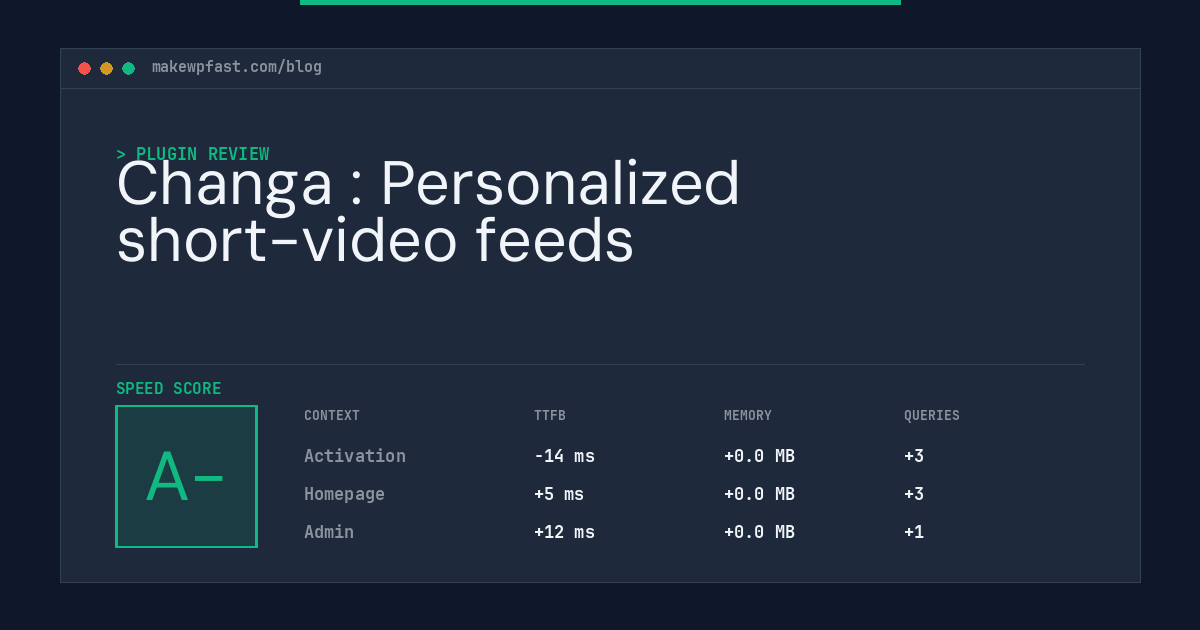 Changa : Personalized short-video feeds - MakeWPFast