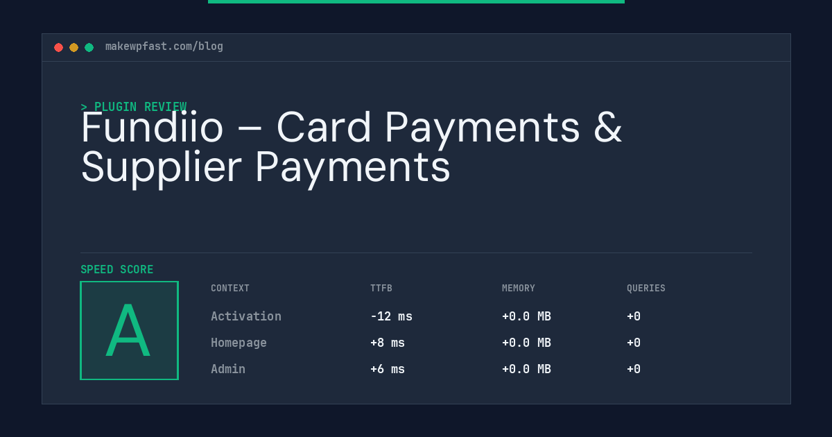 Fundiio – Card Payments & Supplier Payments - MakeWPFast