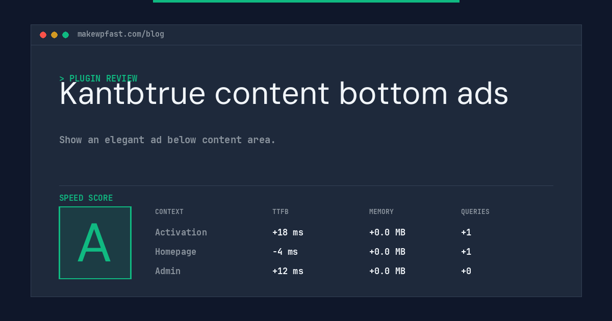 Kantbtrue content bottom ads - MakeWPFast