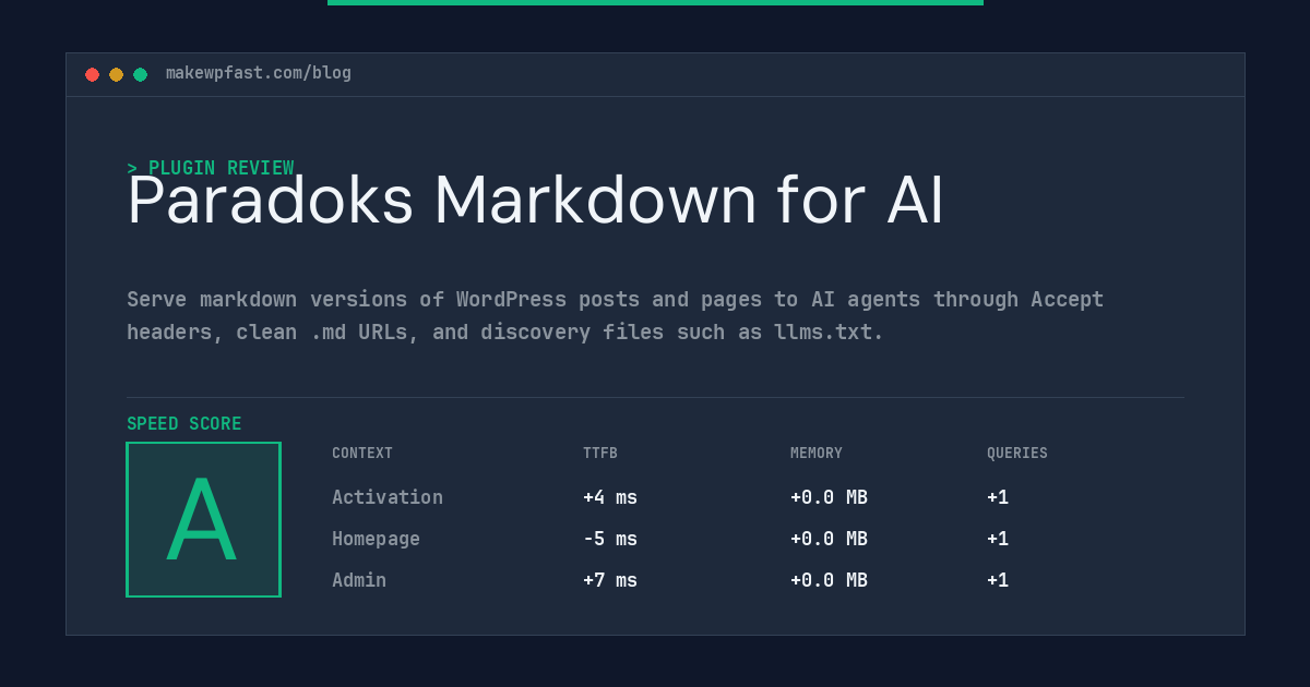 Paradoks Markdown for AI - MakeWPFast