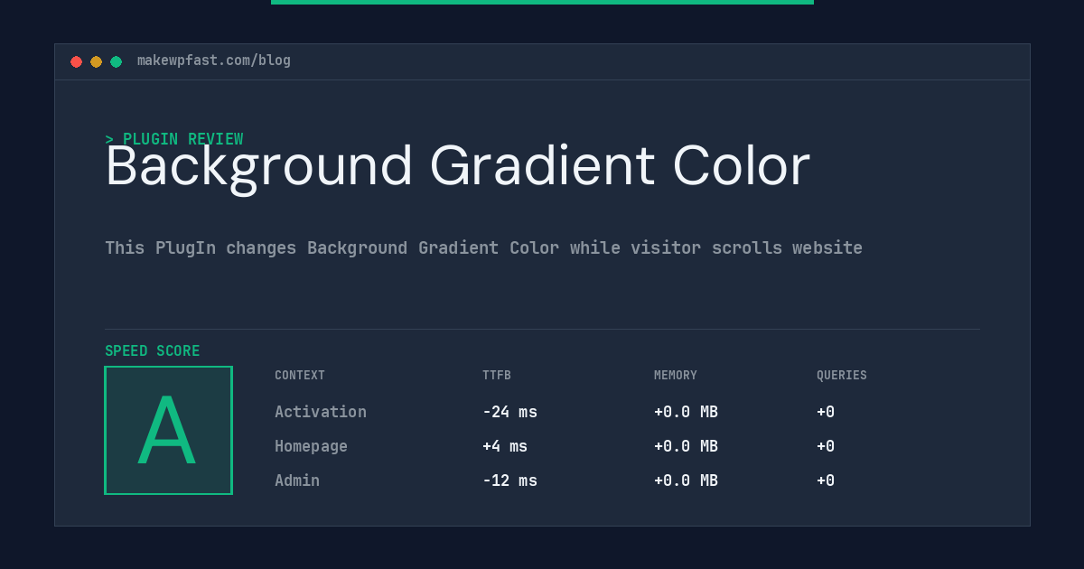 Background Gradient Color - MakeWPFast