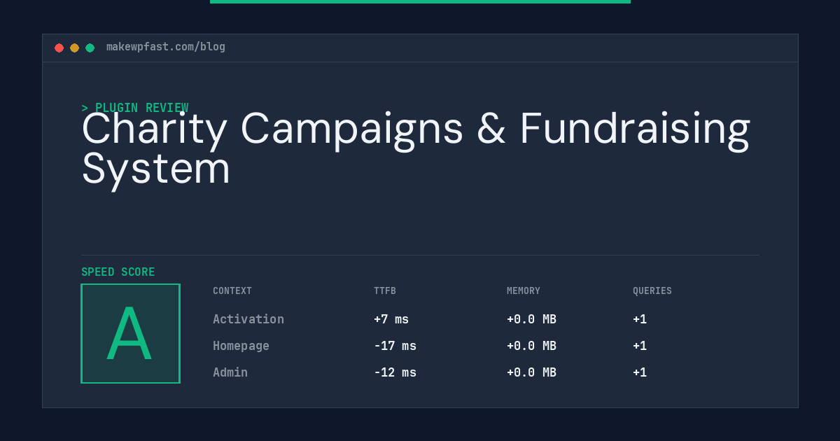Charity Campaigns & Fundraising System - MakeWPFast