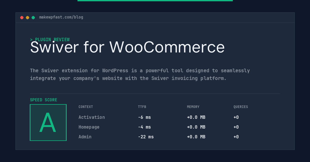 Swiver for WooCommerce - MakeWPFast