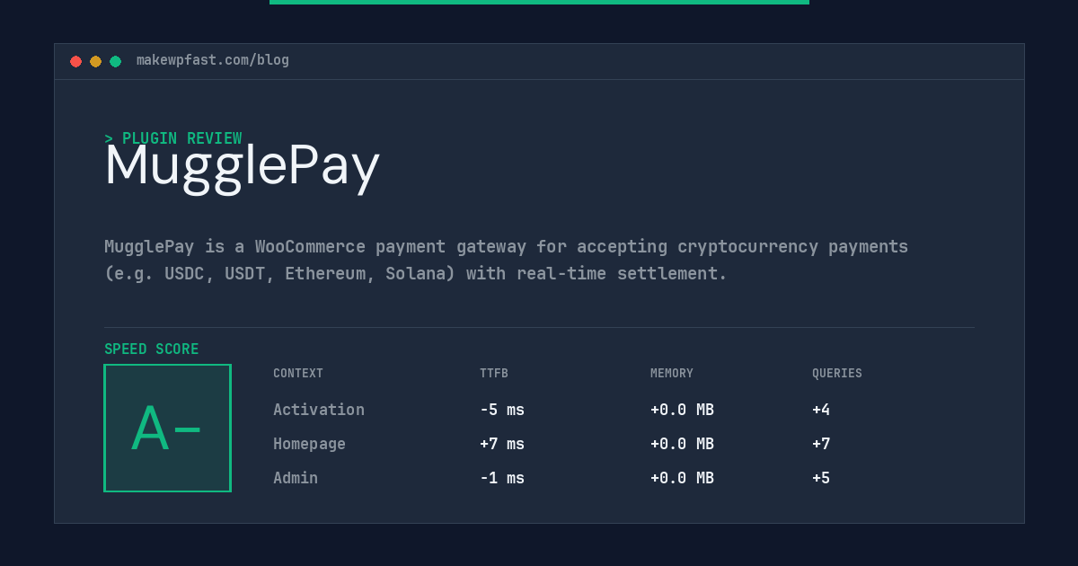 MugglePay - MakeWPFast
