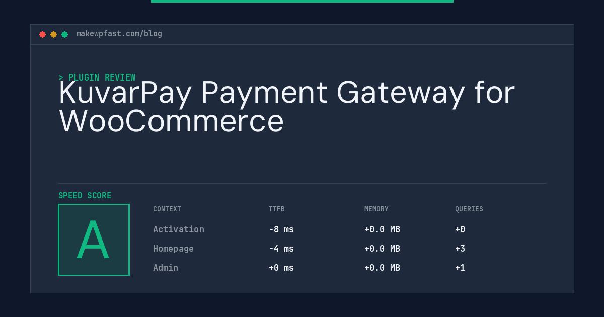 KuvarPay Payment Gateway for WooCommerce - MakeWPFast