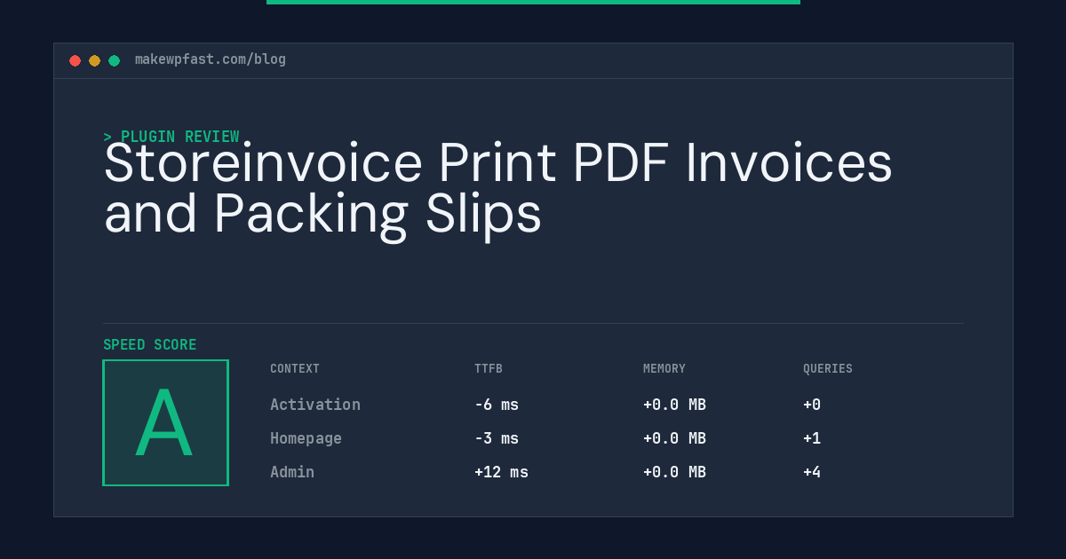 Storeinvoice Print PDF Invoices and Packing Slips - MakeWPFast